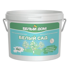 Акриловая водно-дисперсионная краска БЕЛЫЙ САД