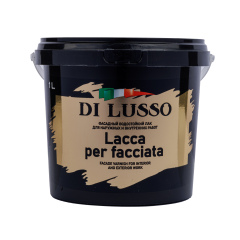Лак фасадный водорастворимый акриловый Di Lusso «Lacca per facciata» 
