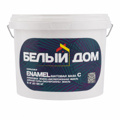 Акриловая водно-дисперсионная матовая эмаль ENAMEL