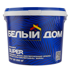 Моющаяся акриловая водоэмульсия SUPER